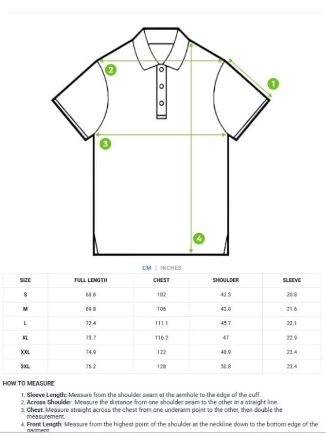 ذا بير هاوس تي شيرت بولو رجالي بأكمام قصيرة